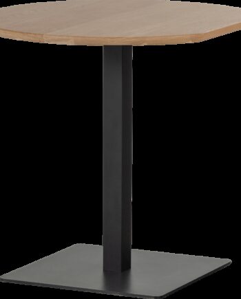 Cafébord   Cafebord Woood Tablo  Massivt Egetræ  Natur  79ã 73ã 74 Cm  Fsc