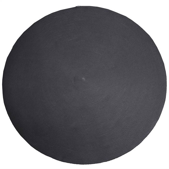 Cane-line Circle Udendørstæppe Mørkegrå ø140 Cm
