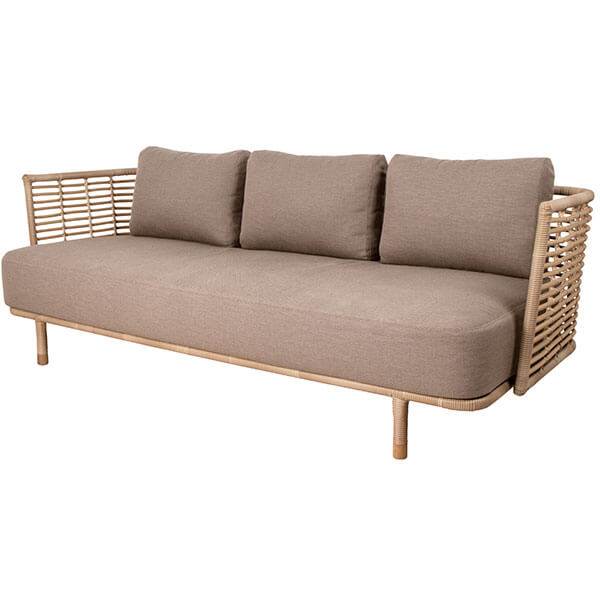 Cane-line Sense -pers Loungesofa Hyndesæt : Erling Christensen Møbler