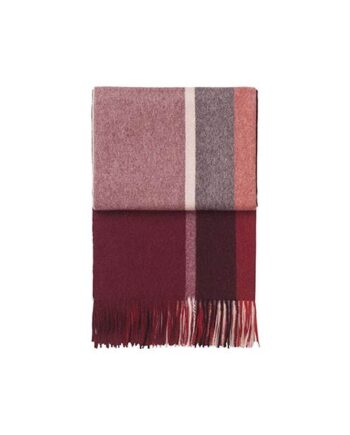 Elvang Manhattan Plaid Bordeaux Red  : Erling Christensen Møbler