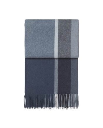 Elvang Manhattan Plaid Dark Blue 130   200 Cm  : Erling Christensen Møbler