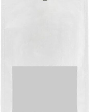 Gavepose Nicolas Vahé Gavepose-serie Hvid Kraftpapir 40x22x14 Cm Med Gennemsigtig Rude