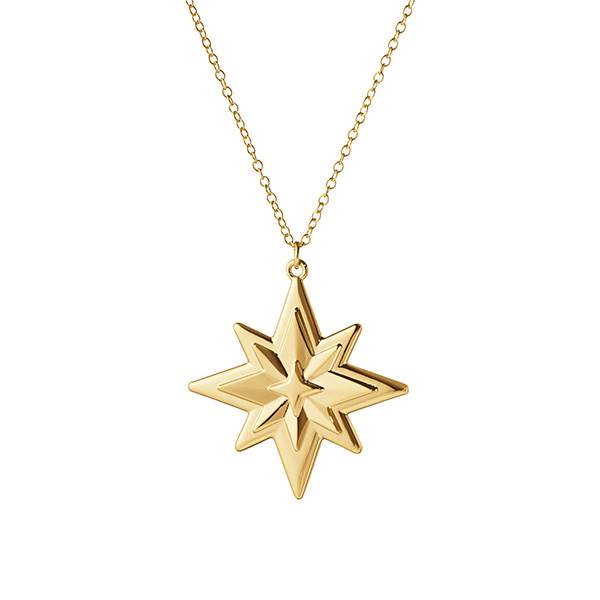 Georg Jensen 2024 Juleornament  Stjerne Forgyldt