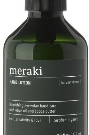 Håndlotion Meraki Harvest Moon Plejecreme økologisk Cosmos Ecocert Med Aloe Vera  Glycerin   Rosmarin