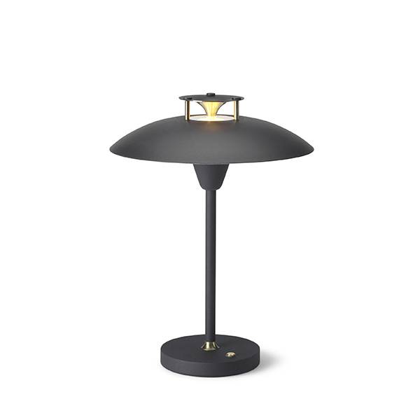 Halo Design Stepp - - Batteri Bordlampe Sort : Erling Christensen Møbler