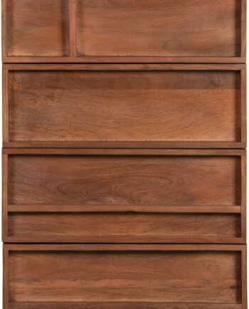 Highboard Woood Exclusive Forrest Mangotræ Natur H121ã B60ã D40 Cm