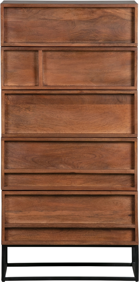 Highboard Woood Exclusive Forrest Mangotræ Natur H121ã B60ã D40 Cm