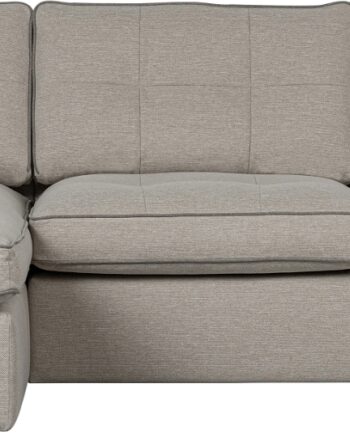 Hjørnesofa  -sofa Venstrevendt Woood Lisa Natur Harby-stof 280ã 170 Cm