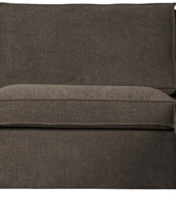 Hjørnesofa Woood Freddie   Mørkegrå Bouclé   Højrevendt Sofa 283ã 197 Cm
