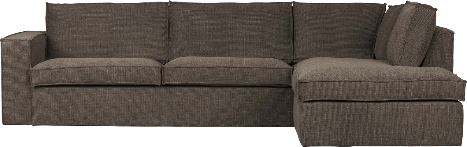 Hjørnesofa Woood Freddie Mørkegrå Bouclé Højrevendt Sofa 283ã 197 Cm