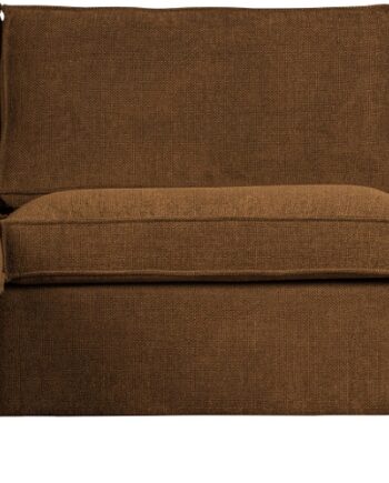 Hjørnesofa Woood Freddie Venstrevendt Bronzebouclé Melange Stof 283x197 Cm