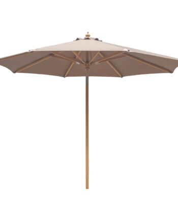 House Nordicâ Parasol Med Tilt  Træstok  Sand   ø300 Cm
