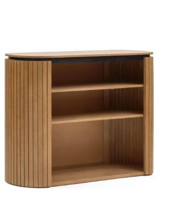 Kave Home Licia Bogreol       Hylder Natur Mangotræ  120x45