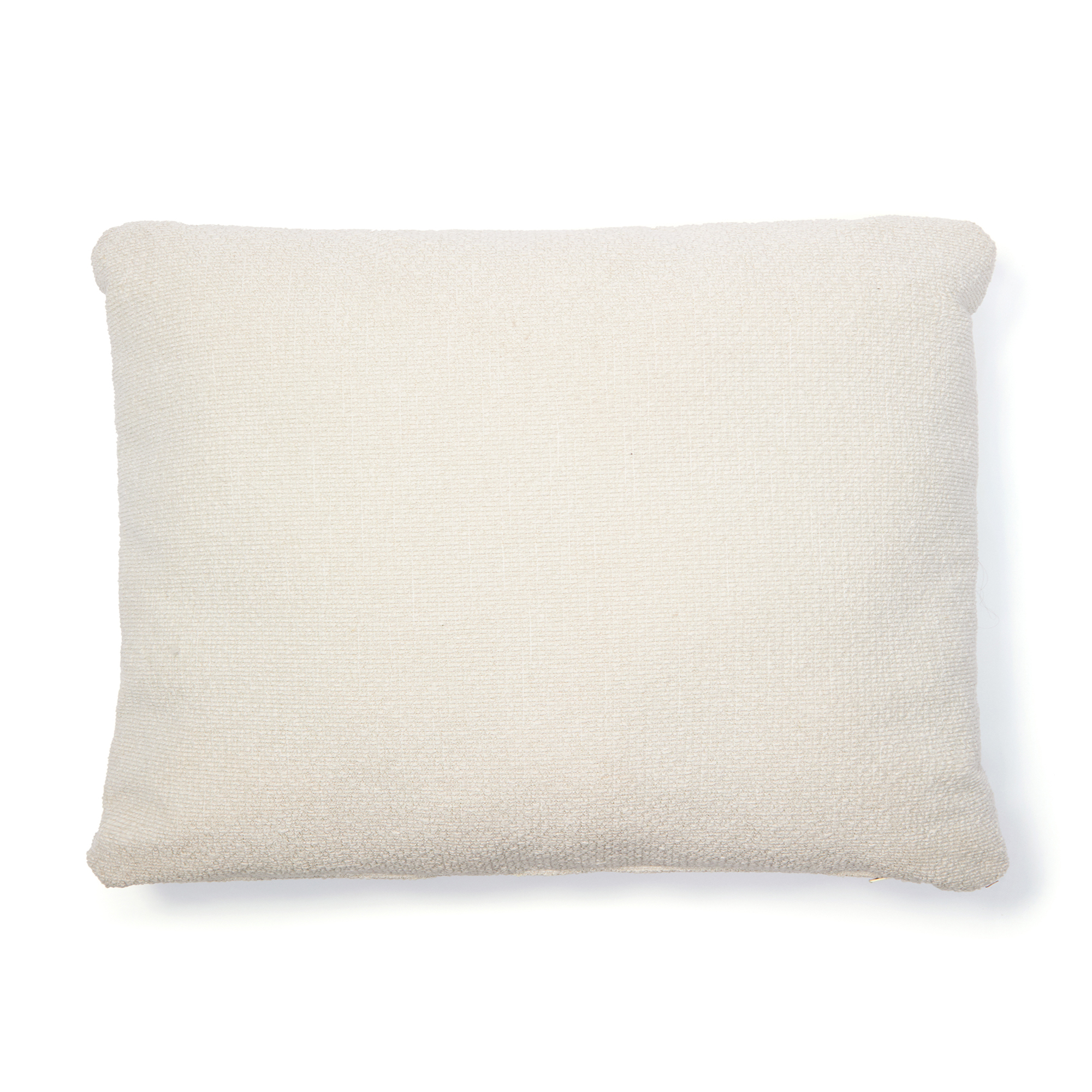 Kave Home Martina Pyntepude Rektangulær Ecru Chenille Stof 47x36
