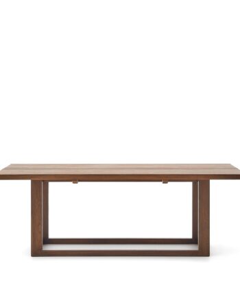 Kave Home Sashi Spisebord  Rektangulær Natur Teaktræ  220x100