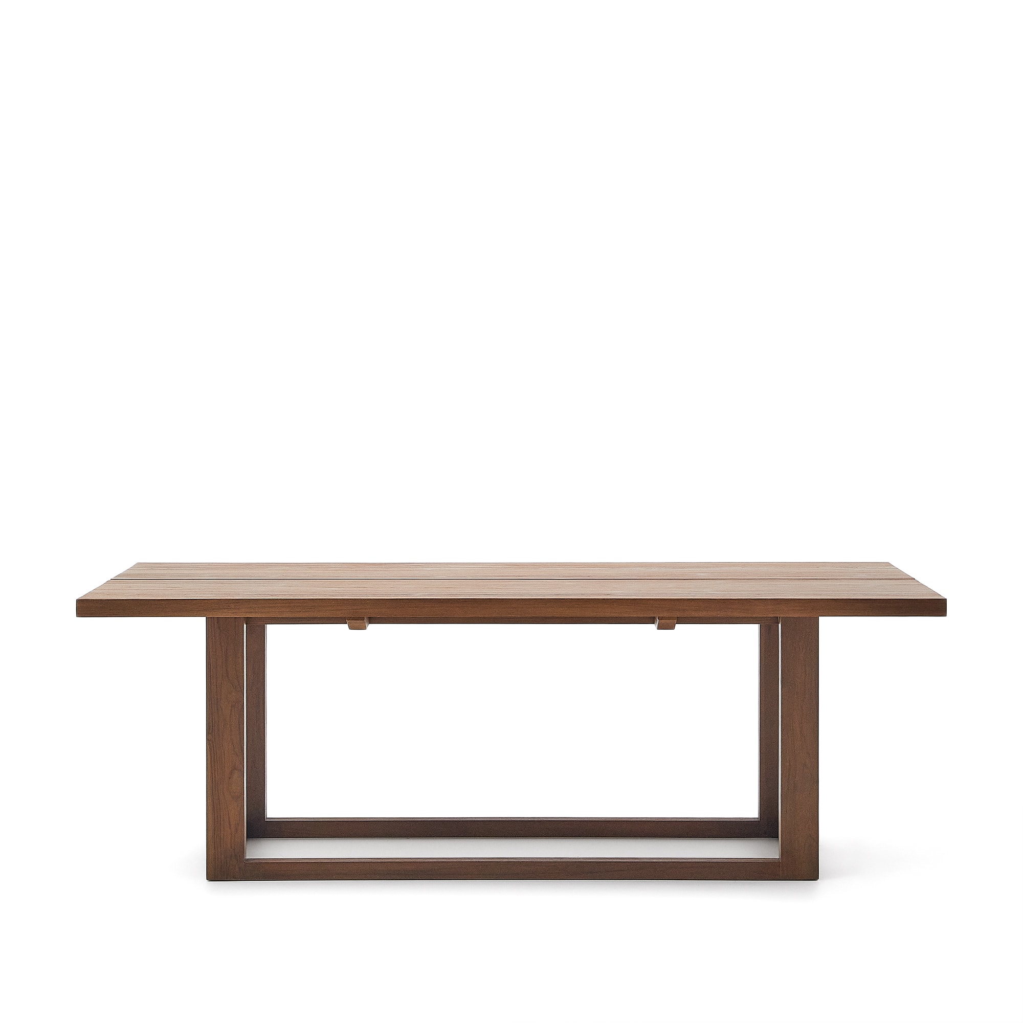 Kave Home Sashi Spisebord Rektangulær Natur Teaktræ 220x100