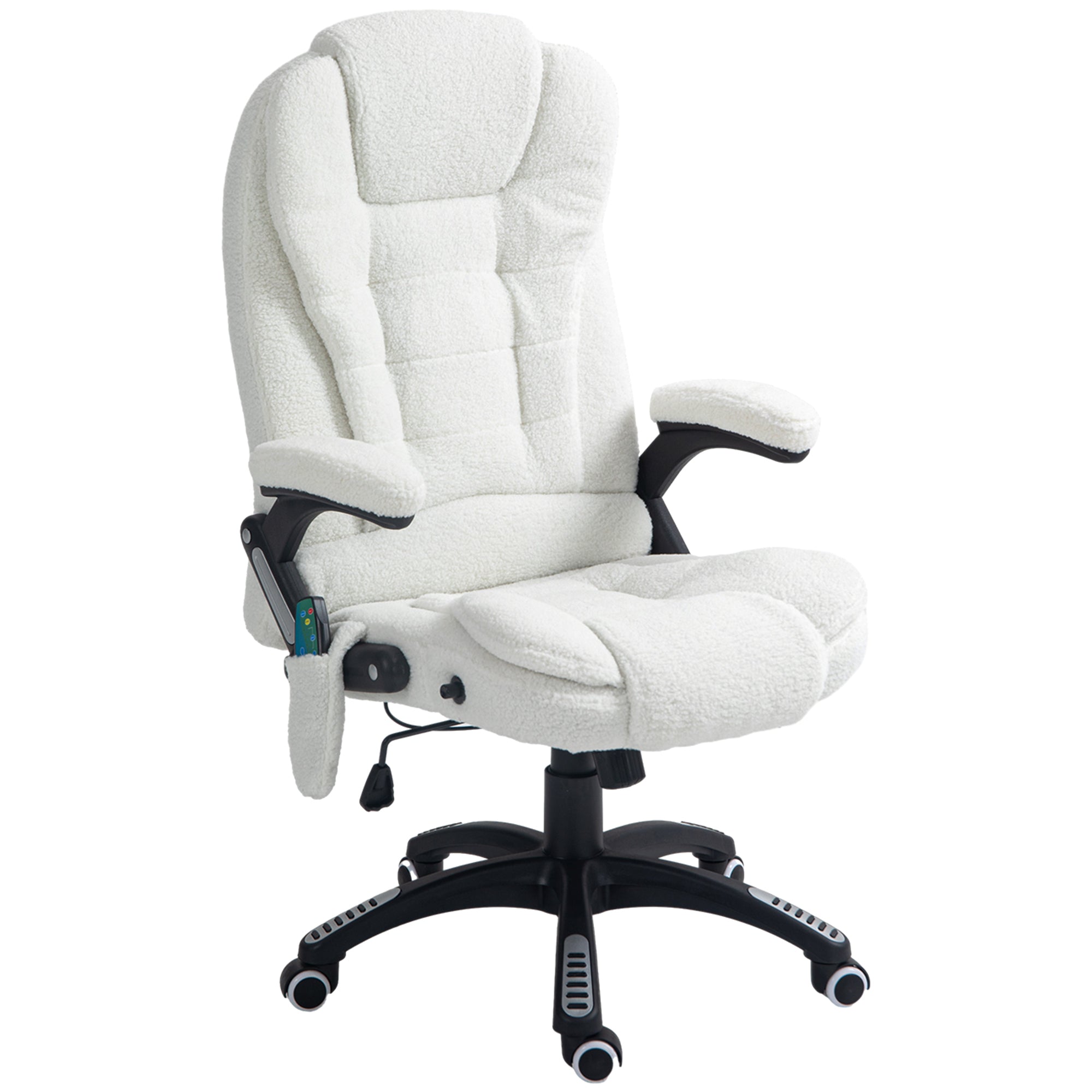 Kontorstol Massagefunktion Massage Kontorstol Massagefunktion Højdejusterbar 67 74 107-116 Cm Hvid