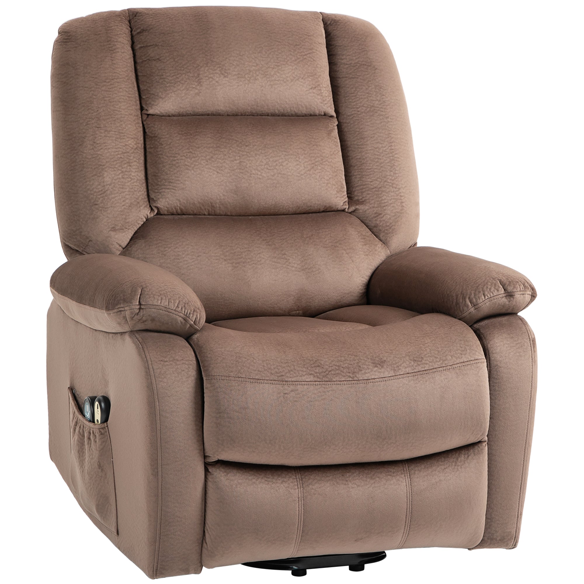Lænestol Med Massagefunktion 90x93x110cm Brun
