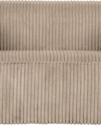 Loungestol Woood Exclusive Bean Lysebrun Ribbet 100  Polyester  Fsc-træ H74ã B98ã L146 Cm