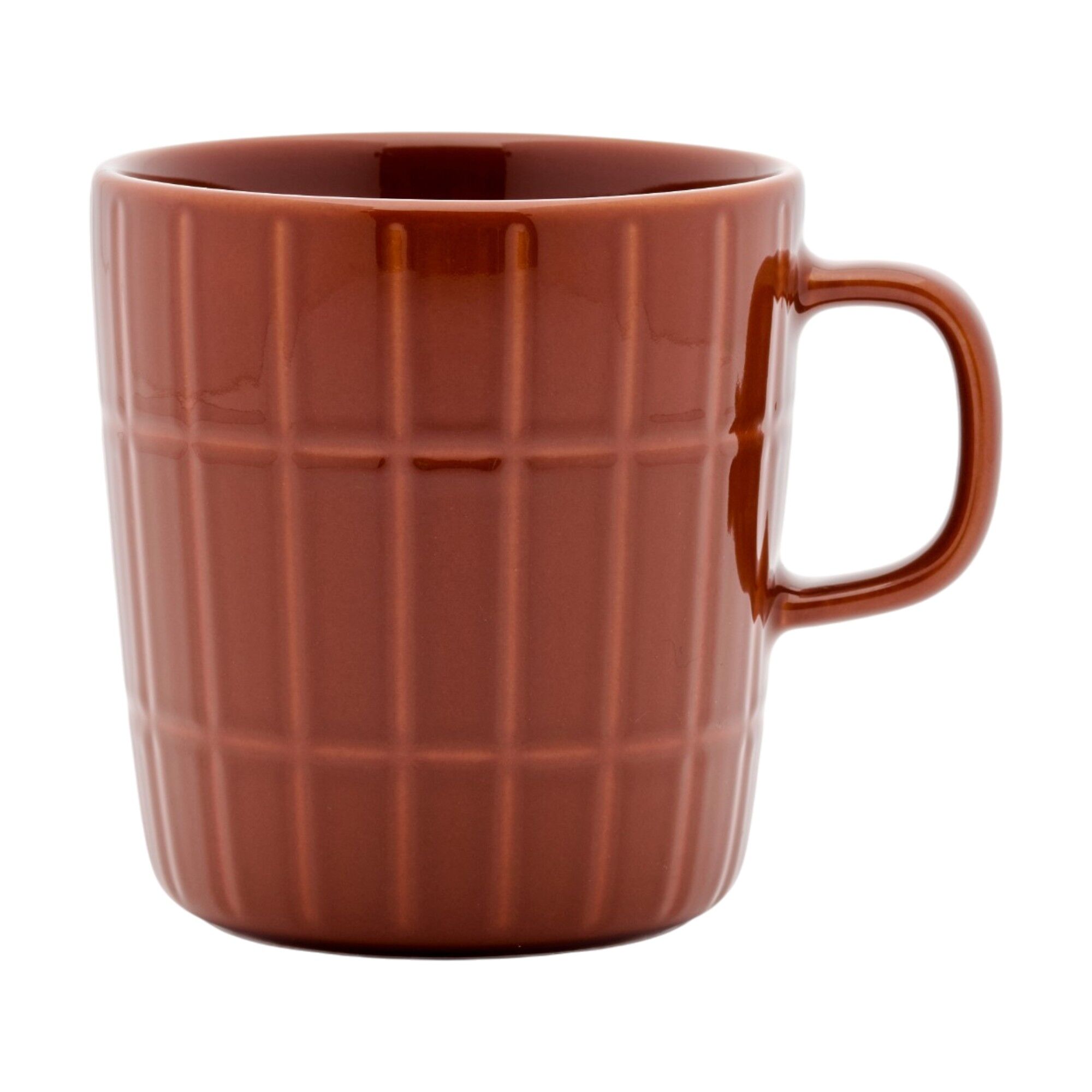 Marimekko Tiiliskivi Oiva-krus Dl Kastanjebrun
