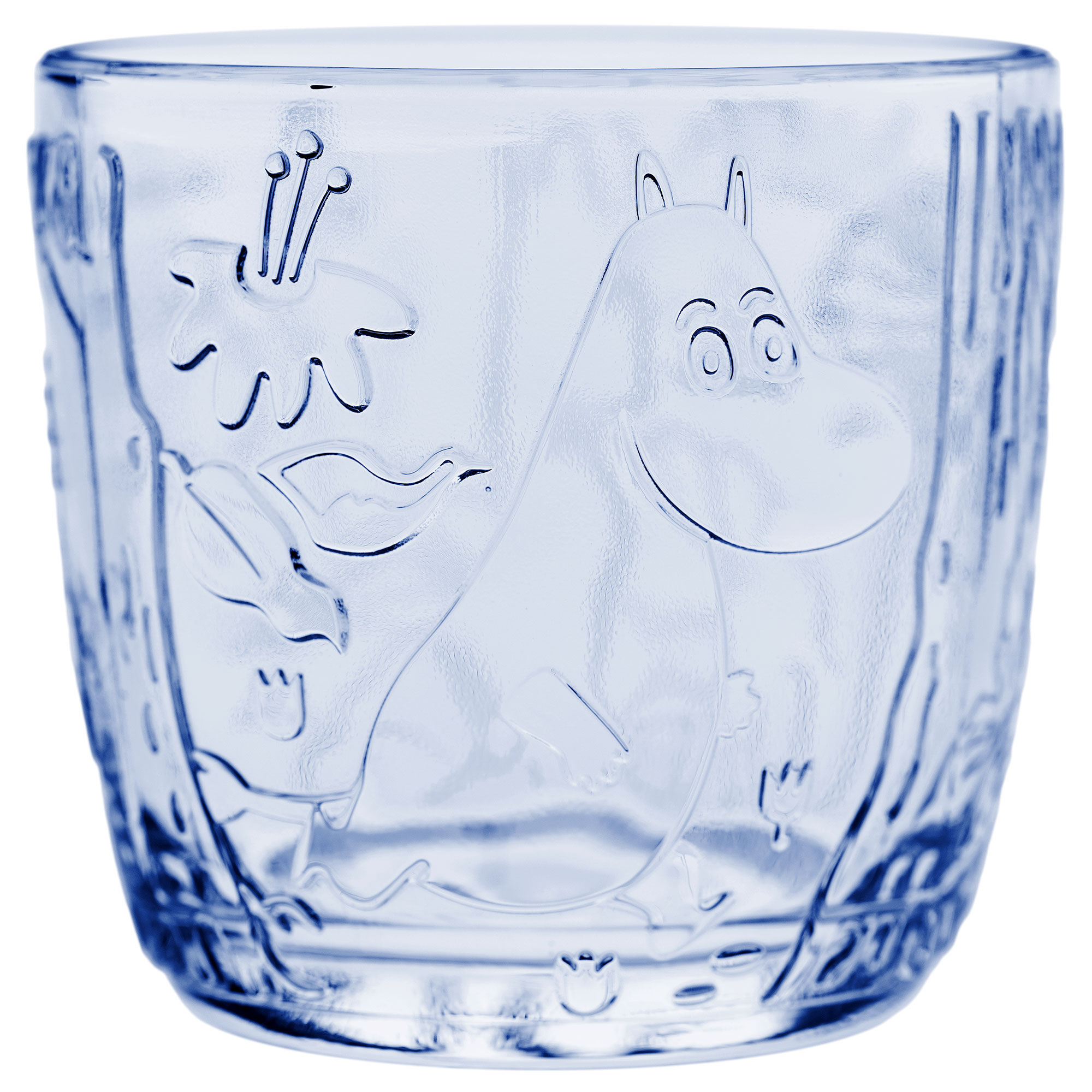 Moomin Arabia Drikkeglas 28 Cl  Lyseblå    Stk