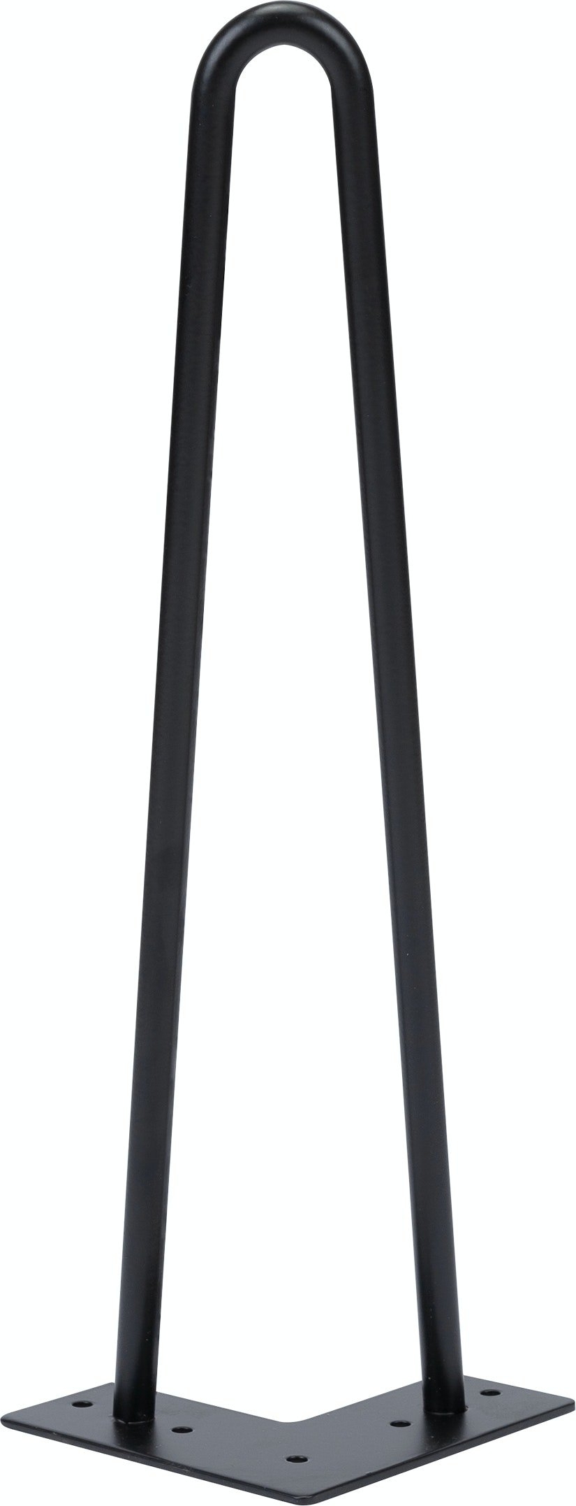 Nielsen Design Elias -rods Hairpin Bordben Stk Sort Pulverlakeret Metal H41 Cm