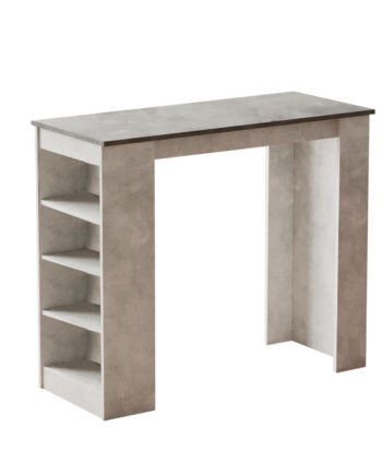 Nordvärk St1 Barbord       Hylder Grå Melamin  120x51