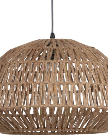 Pendel- Hængelampe Woood Exclusive Kace   Flettet Jute ø45 Cm Natur