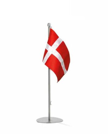 Piet Hein 50 Cm Bordflag Stål