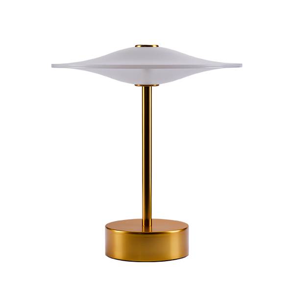 Piet Hein Sinus Portable Lampe Messing  : Erling Christensen Møbler