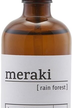 Roomspray Meraki Rain Forest 100 Ml   Duftfrisker Med Vandblomster  Mos   Patchouli