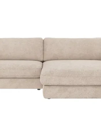 Rowico Duncan   Pers  Modul Sofa     Højre Chaiselong Lysegrå Stof