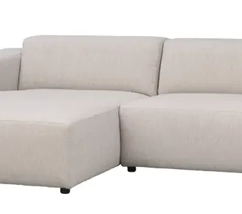 Rowico Willard   Pers  Modul Sofa     Venstre Chaiselong Lys Beige Stof