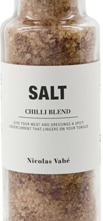 Salt- Og Chilikrydderi Med Keramisk Kværn  Nicolas Vahé Salt-serie   Chiliblend