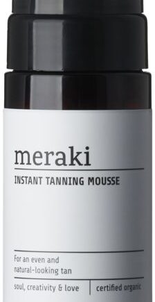 Selvbruner Mousse Meraki Cosmos Organic Instant Tanning Mousse økologisk Fugtgivende For Jævn Naturlig Glød