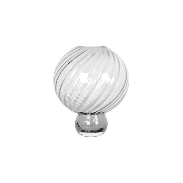 Specktrum Meadow Swirl Vase Medium Clear