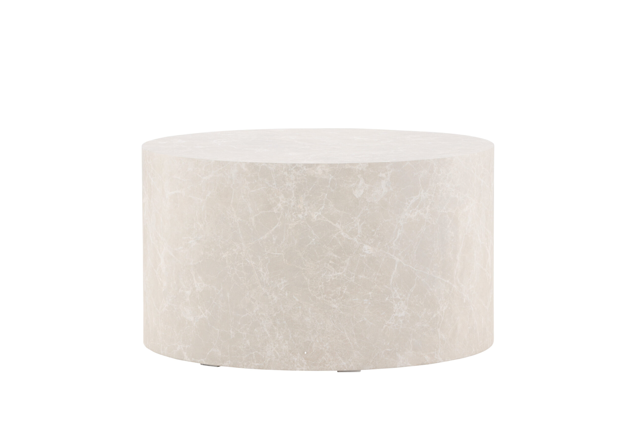 Venture Design York Sofabord Rund Beige Mdf ø80