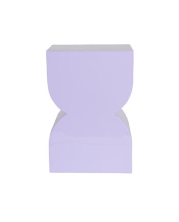 Zuiver Cones Skammel  Rektangulær Blank Lilla Aluminium  21x30