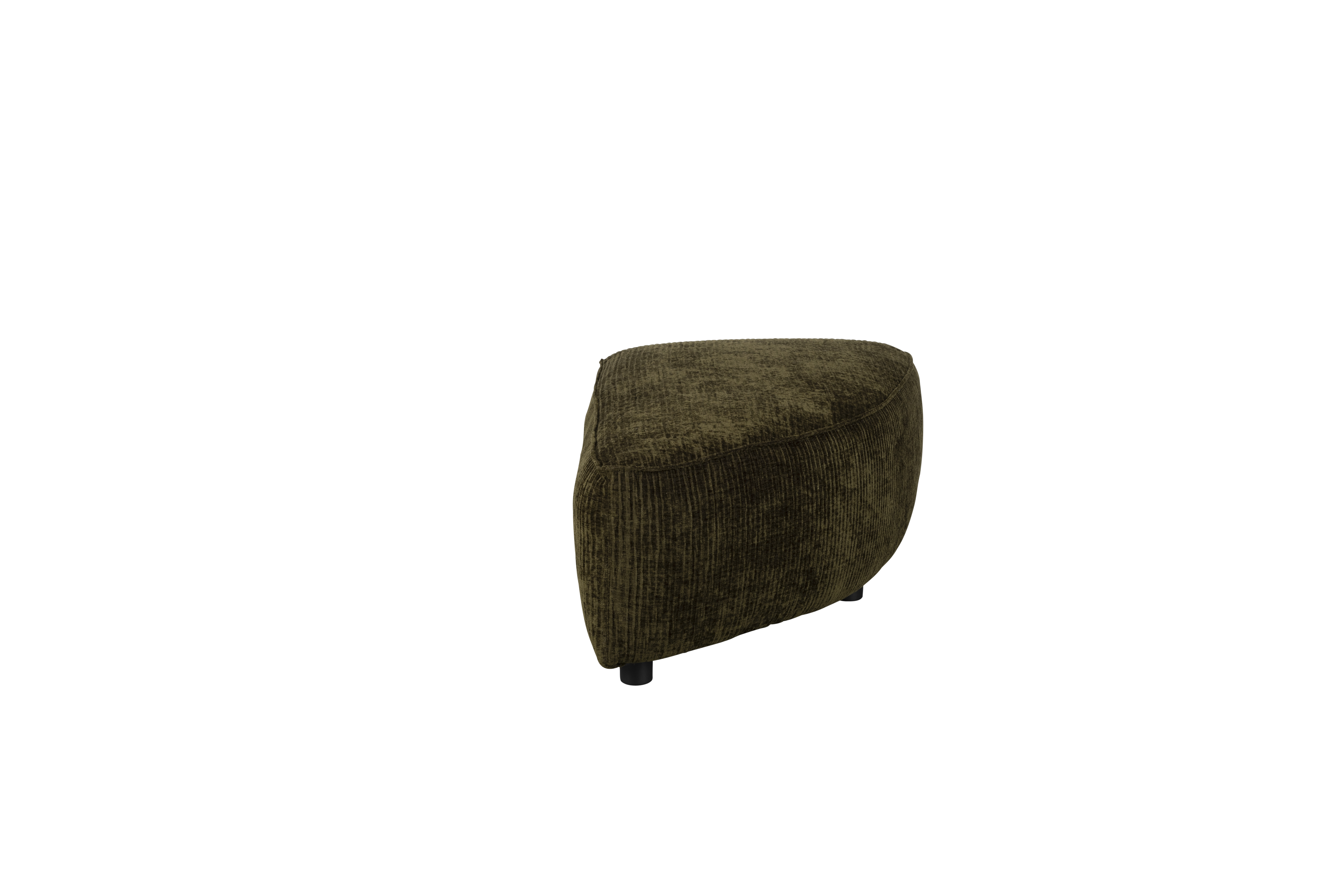 Zuiver Hunter Sofa Element Pie Puf  Højre Forest Fløjl Og Plast