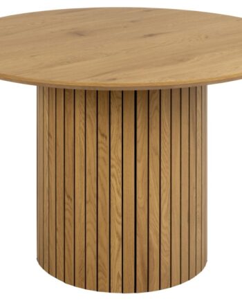 Act Nordic Yale Spisebord  Rund Natur Vild Eg Melamin  ø120
