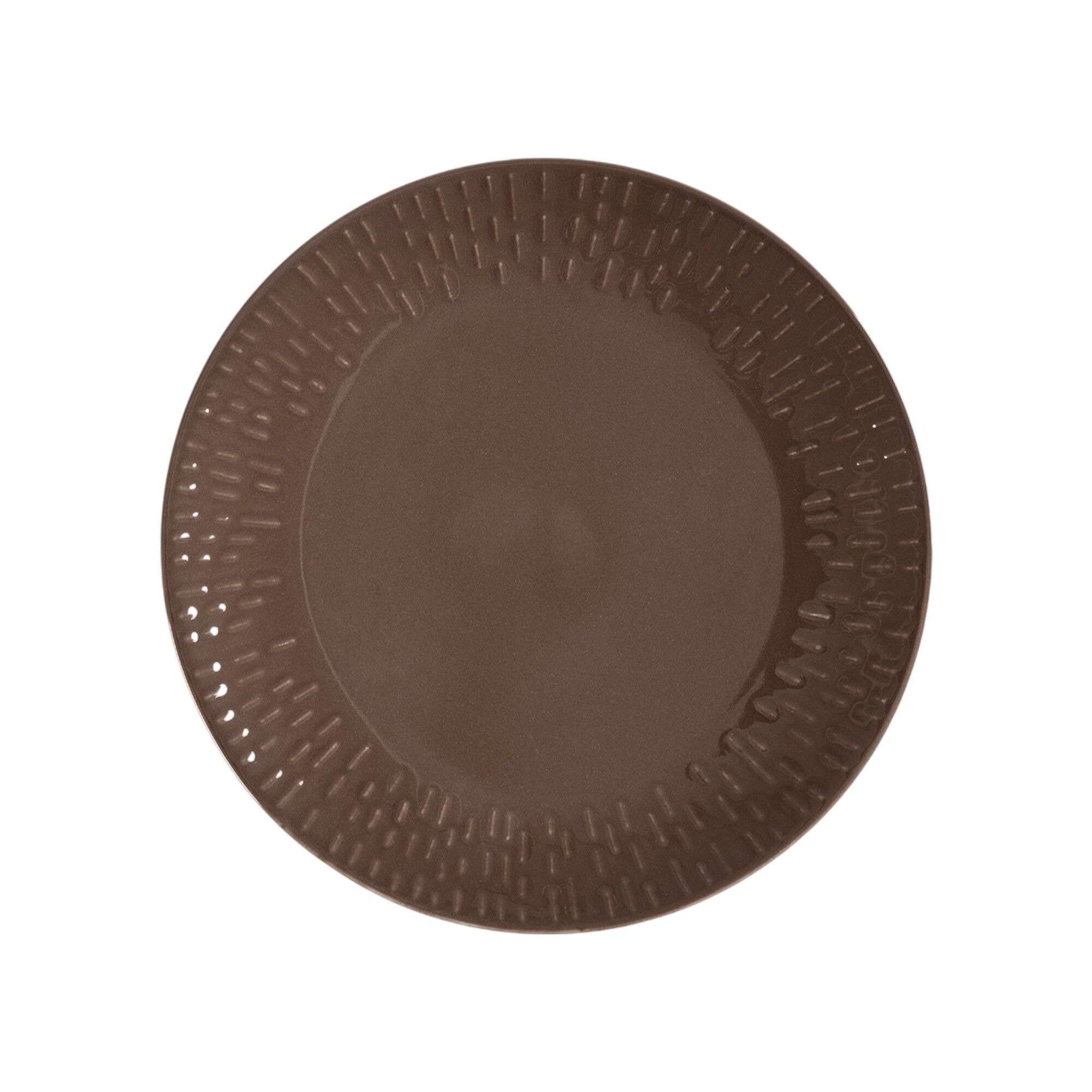 Aida Confetti Asiet 21 Cm  Chocolate