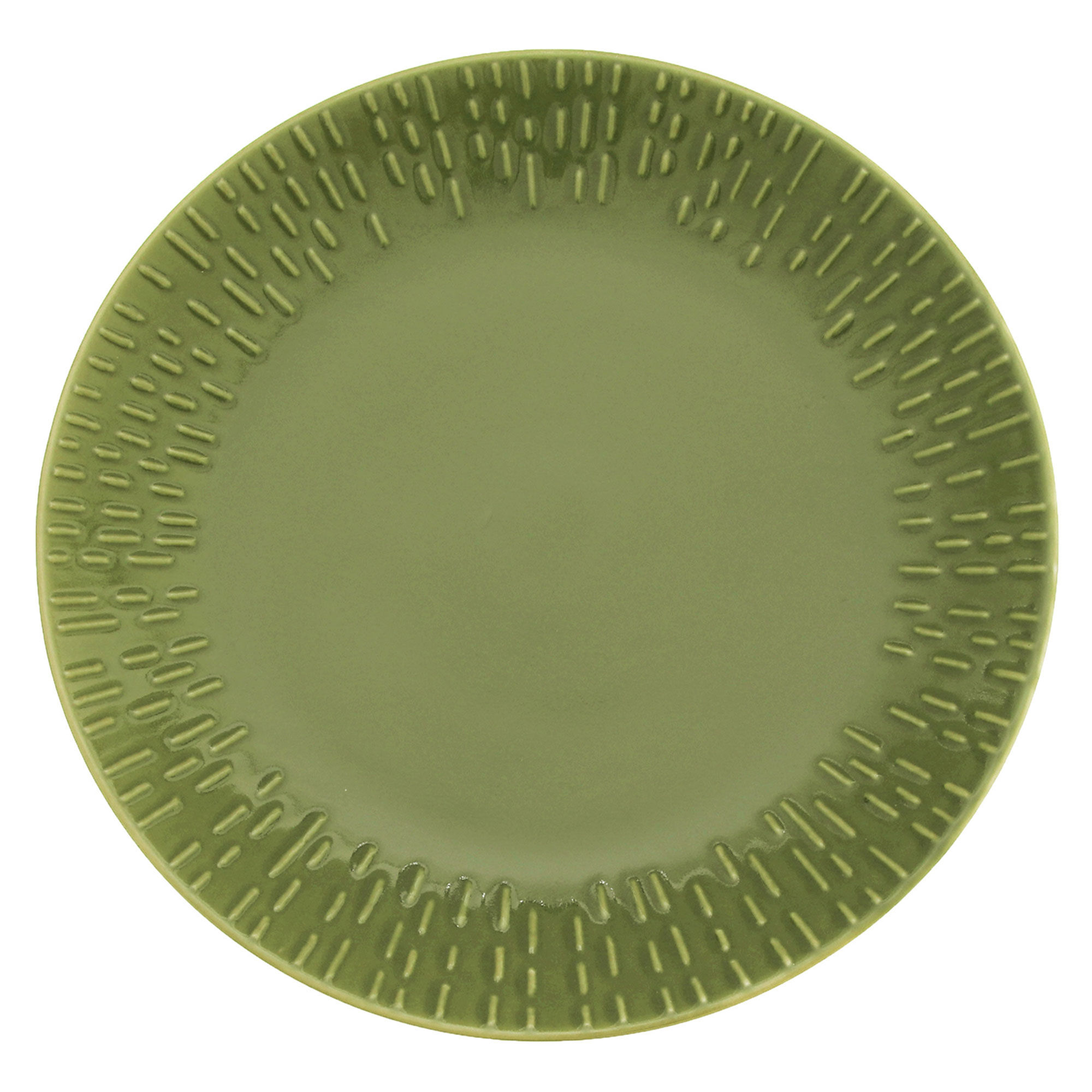 Aida Confetti Desserttallerken 21 Cm  Olive