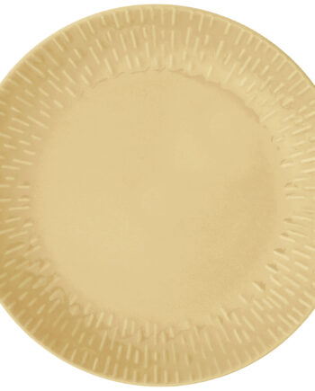 Aida Confetti Tallerken 24 Cm  Mustard