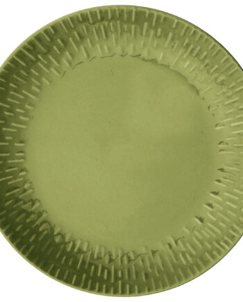 Aida Confetti Tallerken 24 Cm  Olive