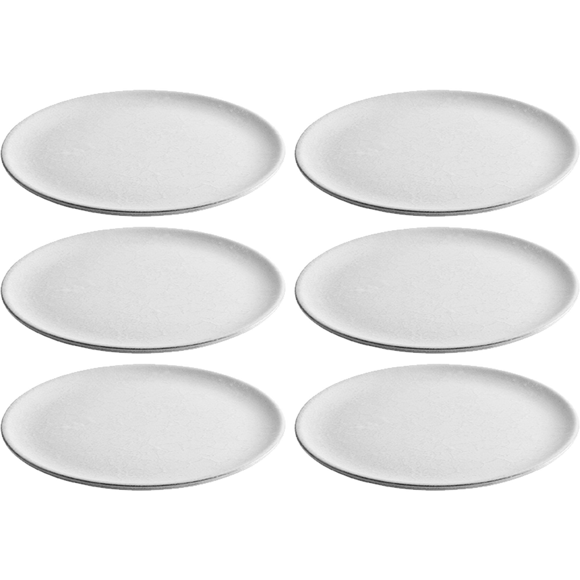 Aida Raw Desserttallerken Arctic White Stk