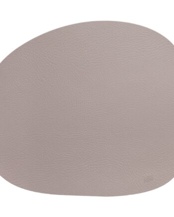 Aida Raw Genbrugslæder Dækkeserviet  Dusty Rose
