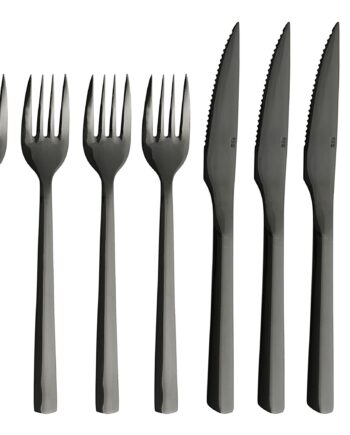 Aida Raw Grillbestik  Sort    Dele