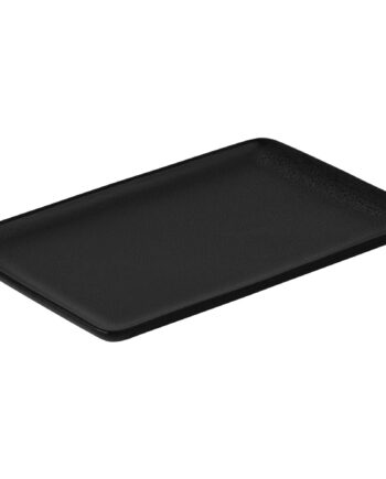 Aida Raw Rektangulær Tallerken  23     15 Cm  Titanium Black