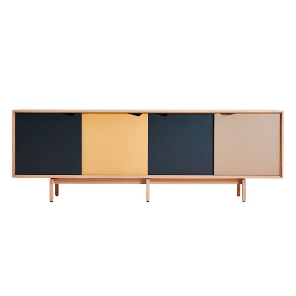 Andersen Furniture S1 Sideboard Hvidolieret Eg Multi Earth