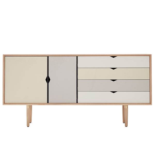 Andersen Furniture S6 Skænk Farvede Fronter